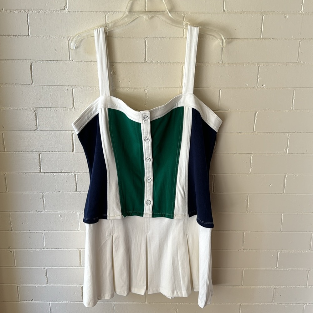 Anthropologie Daliy Practice sleeveless pleated mini tennis pickleballvdress - Picture 4 of 6